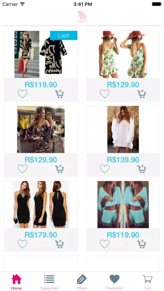 Moda Import Brasil Ekran Görüntüleri