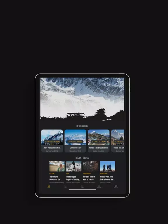 Скриншоты Everest Buzz iPad 
