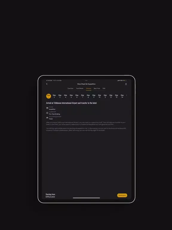 Скриншоты Everest Buzz iPad 