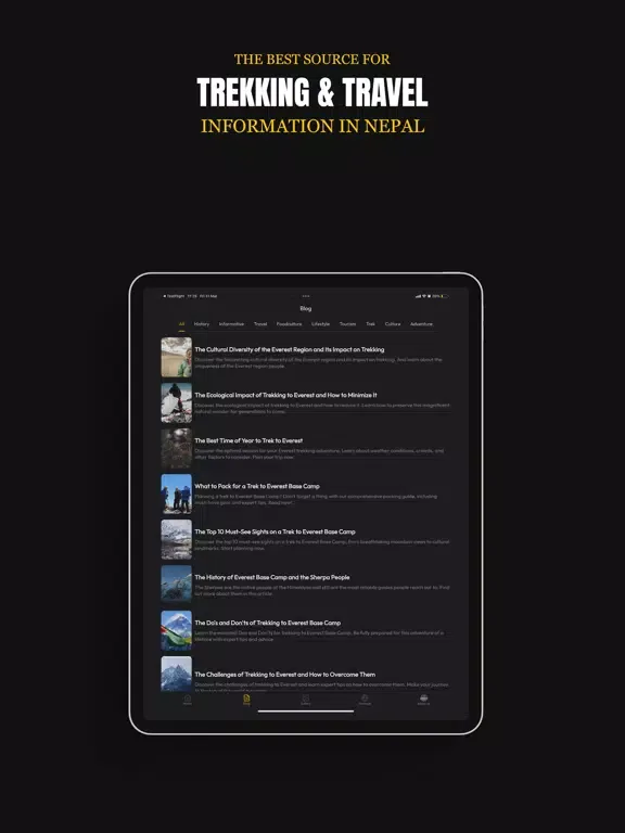 Скриншоты Everest Buzz iPad 