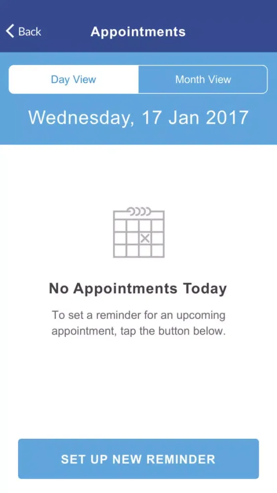 Zrzuty ekranu Sanofi ACT14132 Patient App