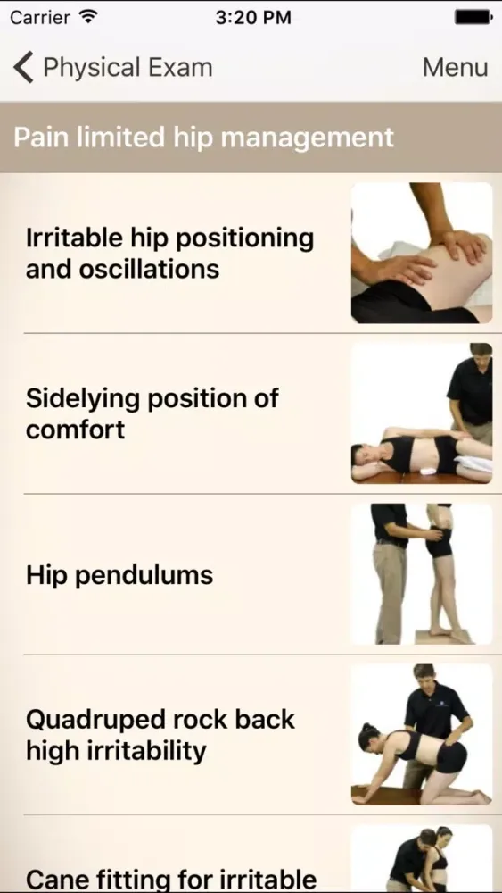 Clinical Pattern Recognition: Hip and Thigh Pain 스크린샷