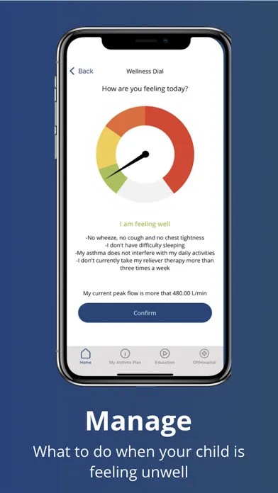 NHSWales Asthmahub for Parents应用截图