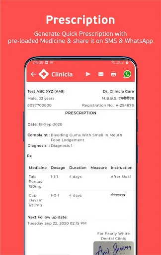 Capturas de tela do Clinicia - Practice Management