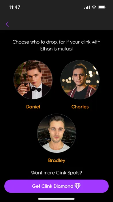 Captures d'écran de Clink - Dating & Fun