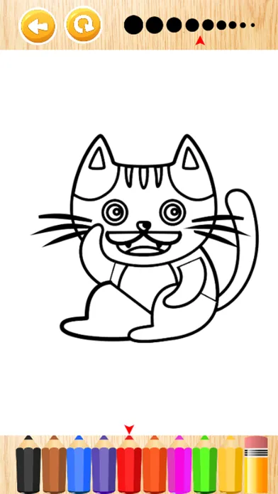 Cat Animal Coloring Drawing Book For Kids & Adults Screenshots
