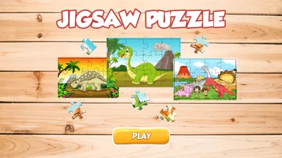 Captures d'écran de Dinosaurs Jigsaw Game HD - For Kids Toddler Puzzle