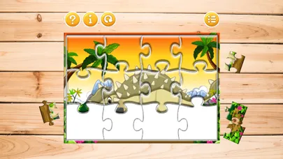 Captures d'écran de Dinosaurs Jigsaw Game HD - For Kids Toddler Puzzle