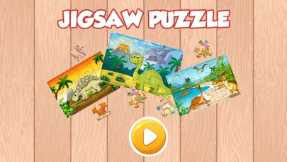 Capturas de pantalla de Dinosaur Jigsaw Puzzle Dino for toddlers and kids
