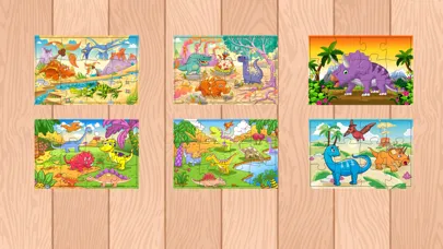 Capturas de pantalla de Dinosaur Jigsaw Puzzle Dino for toddlers and kids