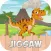 Dino Jigsaw Puzzles Dinosaur For Toddlers and Kids