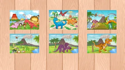 Captures d'écran de Dino Jigsaw Puzzles Dinosaur For Toddlers and Kids