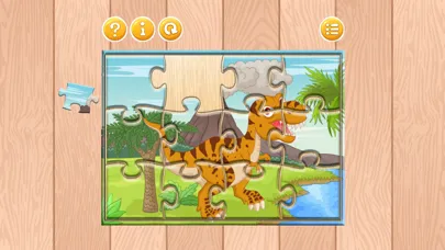 Captures d'écran de Dino Jigsaw Puzzles Dinosaur For Toddlers and Kids