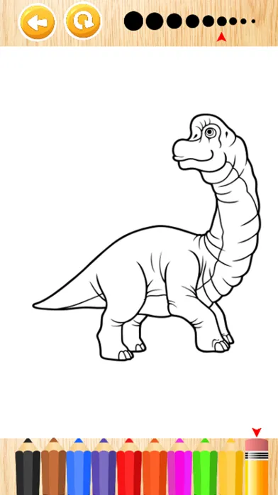 Capturas de tela do Dino Park Coloring Jurassic Dinosaur World