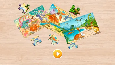 Dinosaur Puzzle for Kids - Dino Jigsaw Games Free for Toddler and Preschool Learning Games Screenshots