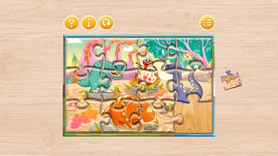 Dinosaur Puzzle for Kids - Dino Jigsaw Games Free for Toddler and Preschool Learning Games Screenshots