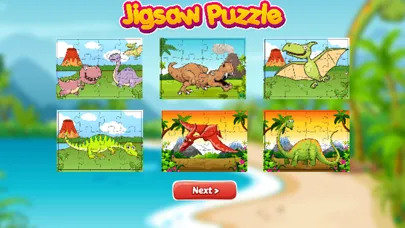 Dino World: Jurassic Zoo Dinosaur Jigsaw Games Screenshots