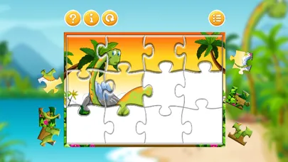 Dino World: Jurassic Zoo Dinosaur Jigsaw Games Screenshots