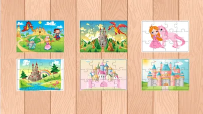 Tangkapan skrin Fairy Tale Easy Jigsaw Puzzle Games Free For Kids