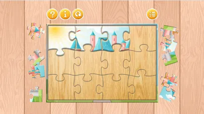 Tangkapan skrin Fairy Tale Easy Jigsaw Puzzle Games Free For Kids