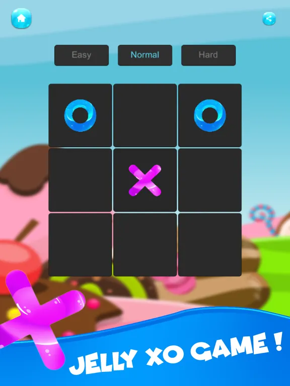 Скриншоты XO Tic tac toe ! Jelly Edition iPad 