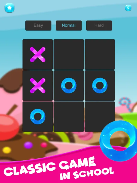 Скриншоты XO Tic tac toe ! Jelly Edition iPad 