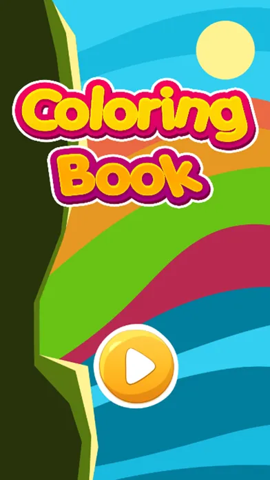 Ảnh chụp màn hình của Little Dinosaur Coloring Pages Kids Painting Games