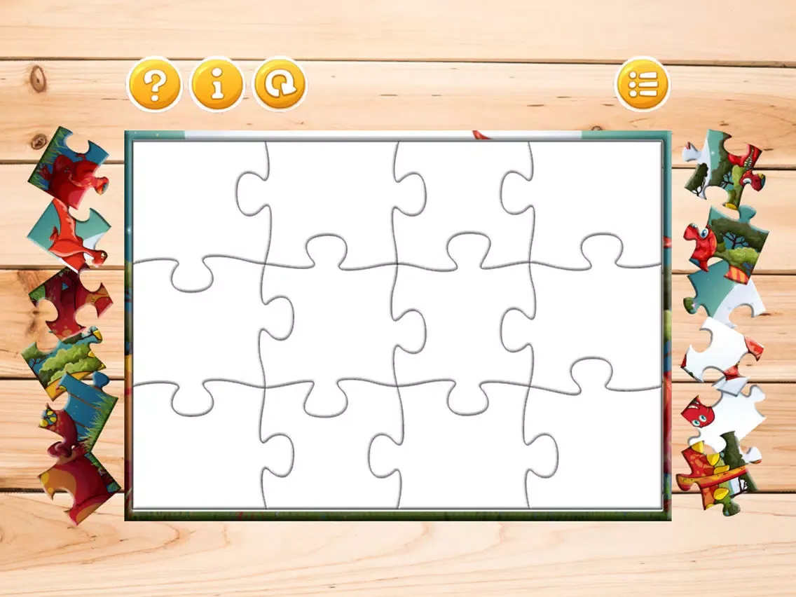 Captures d'écran de Toddler Animal Puzzle Dinosaurs HD iPad 