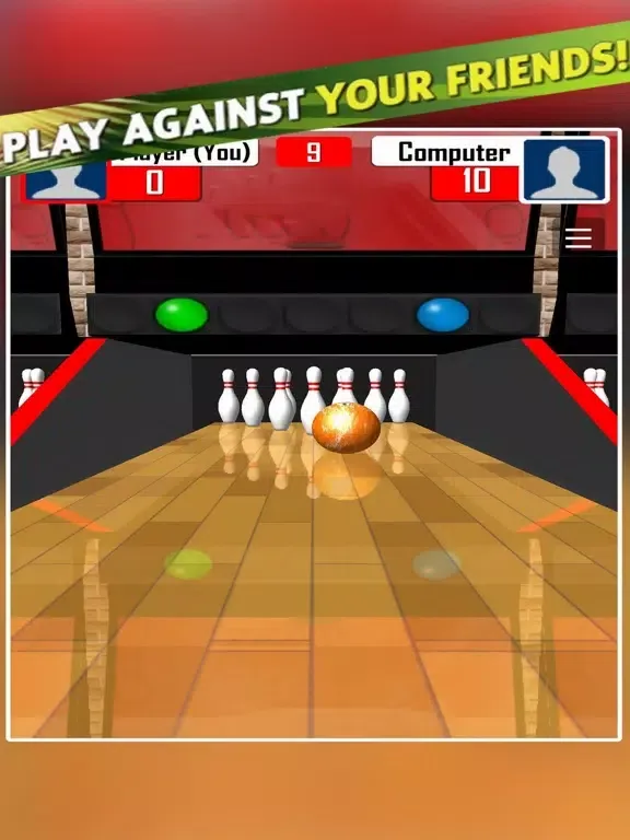 Tangkapan skrin World Bowling iPad 