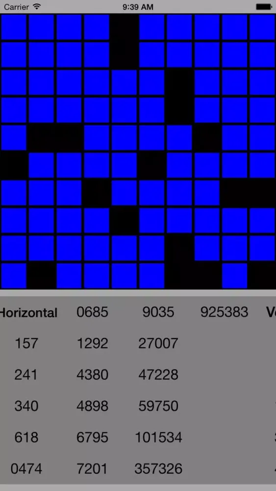 Captures d'écran de Adv Number Fill