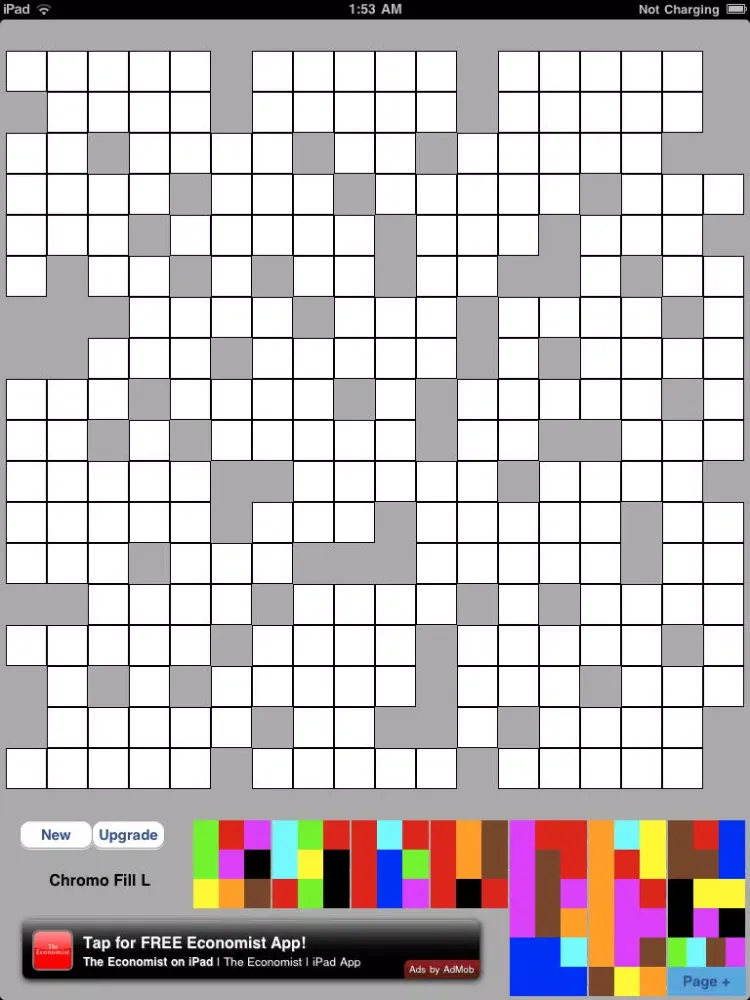 ChromoFill L Free Color Crosswords iPad  স্ক্রিনশট