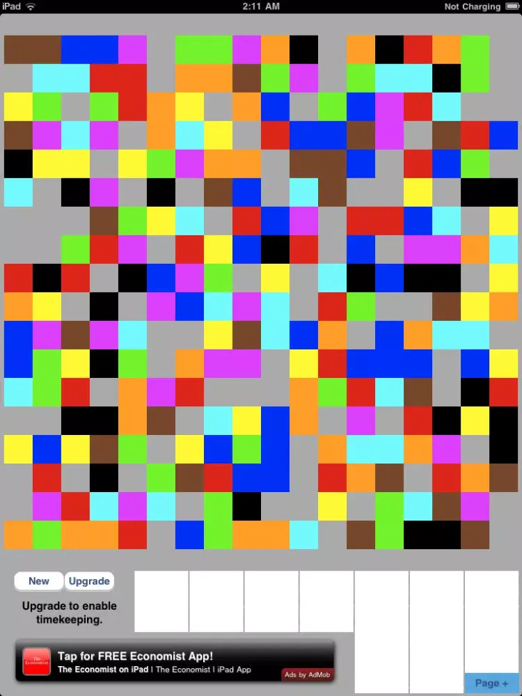 ChromoFill L Free Color Crosswords iPad  স্ক্রিনশট