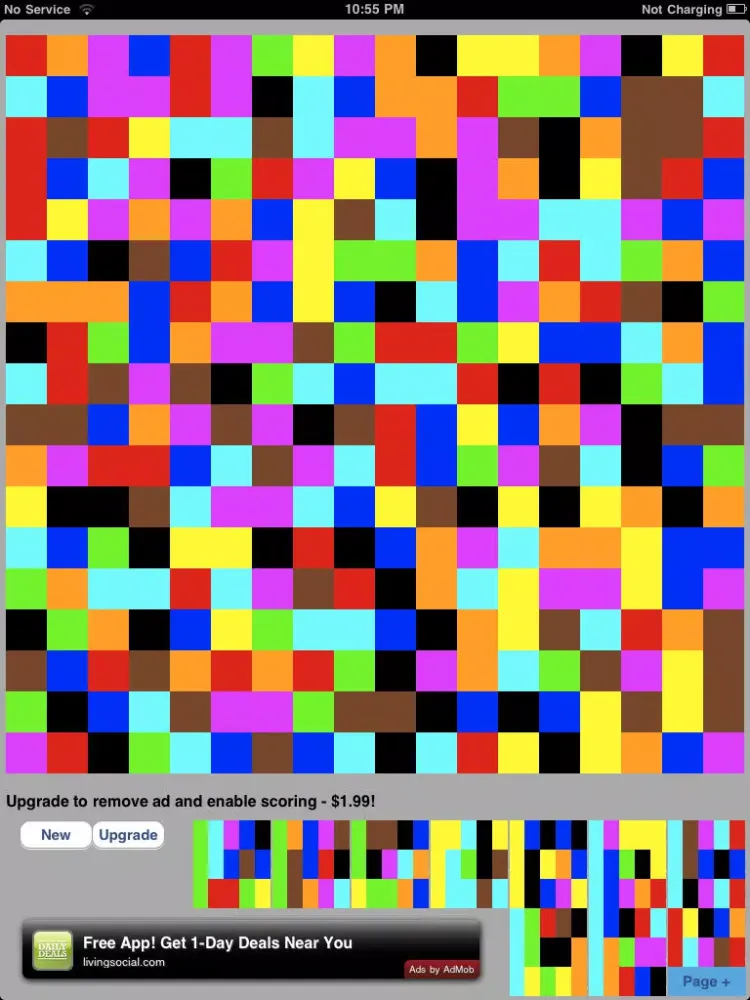 Tangkapan skrin ChromoHunt L: Free Pattern Find Puzzle iPad 