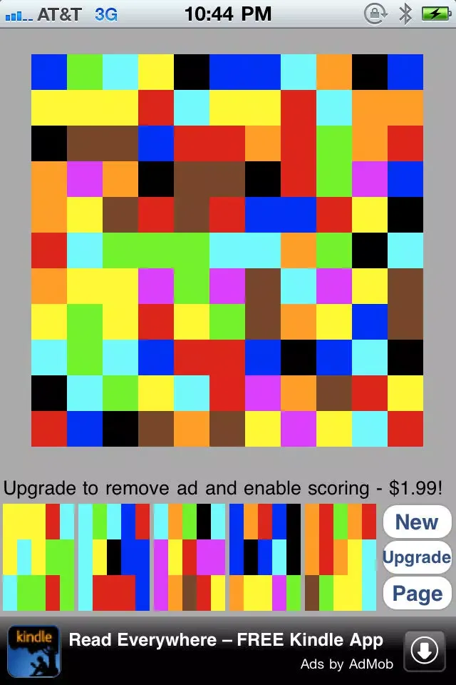 Tangkapan skrin ChromoHunt L: Free Pattern Find Puzzle