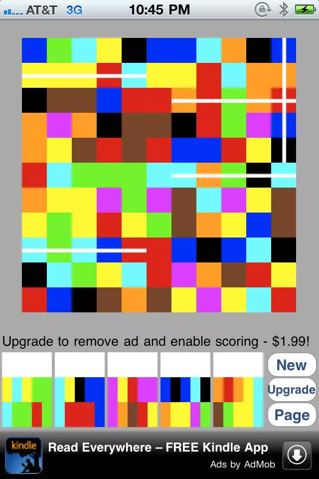 Tangkapan skrin ChromoHunt L: Free Pattern Find Puzzle