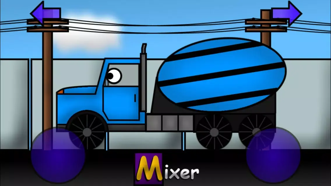 Скриншоты Kids Trucks: Construction Alphabet for Toddlers