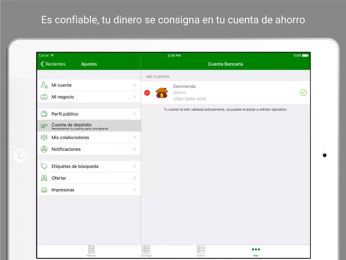 صور PayRabbit Comercio iPad 