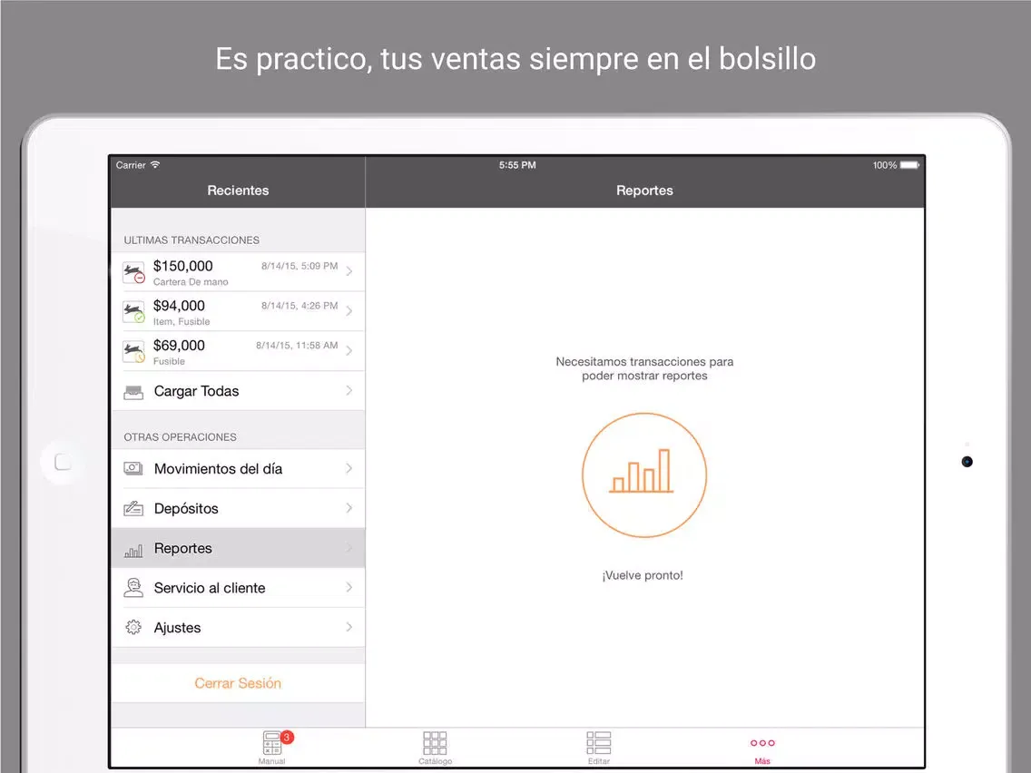 صور PayRabbit Comercio iPad 