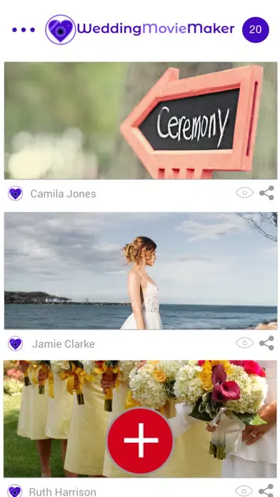 Wedding Moviemaker 스크린샷