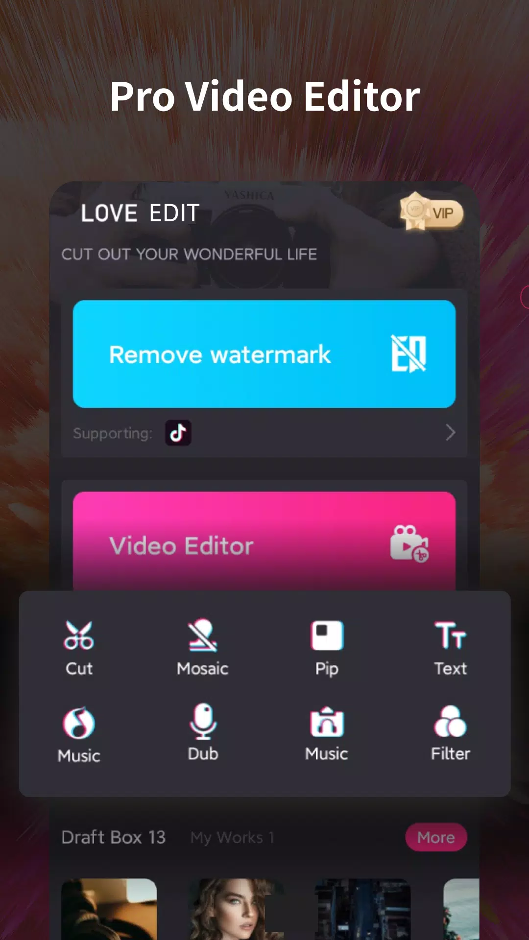 Video Editor & Maker-Love Edit Screenshots