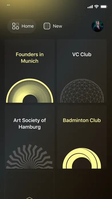 Cliq - The social network سکرین شاٹس