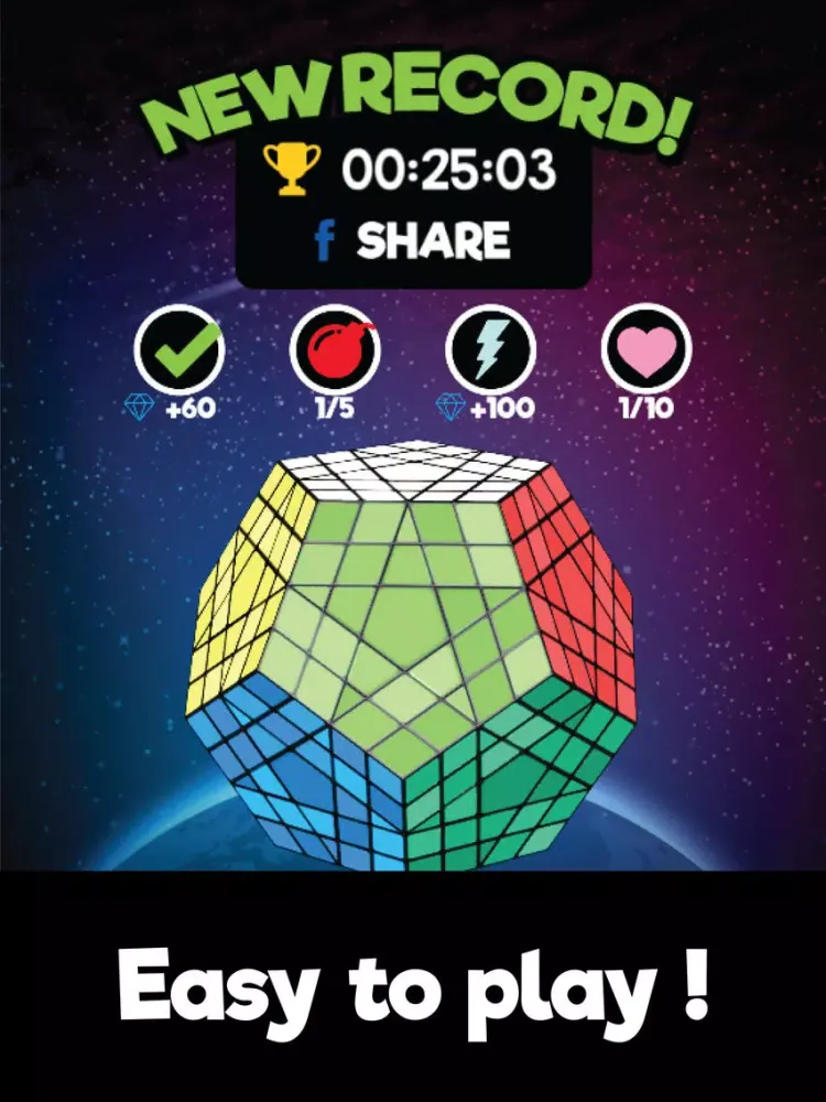 Capturas de tela do SpeedCubers-3D Rubik's Puzzles iPad 