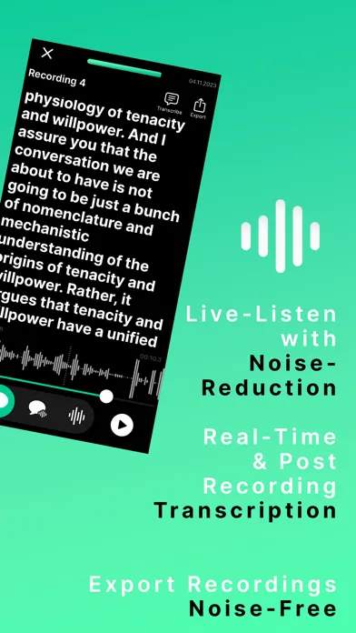 clir Voice AI Transcription應用截圖