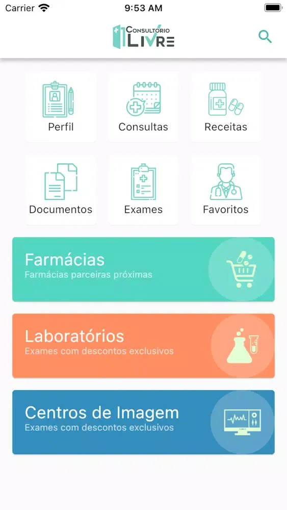 Capturas de pantalla de Consultório Livre