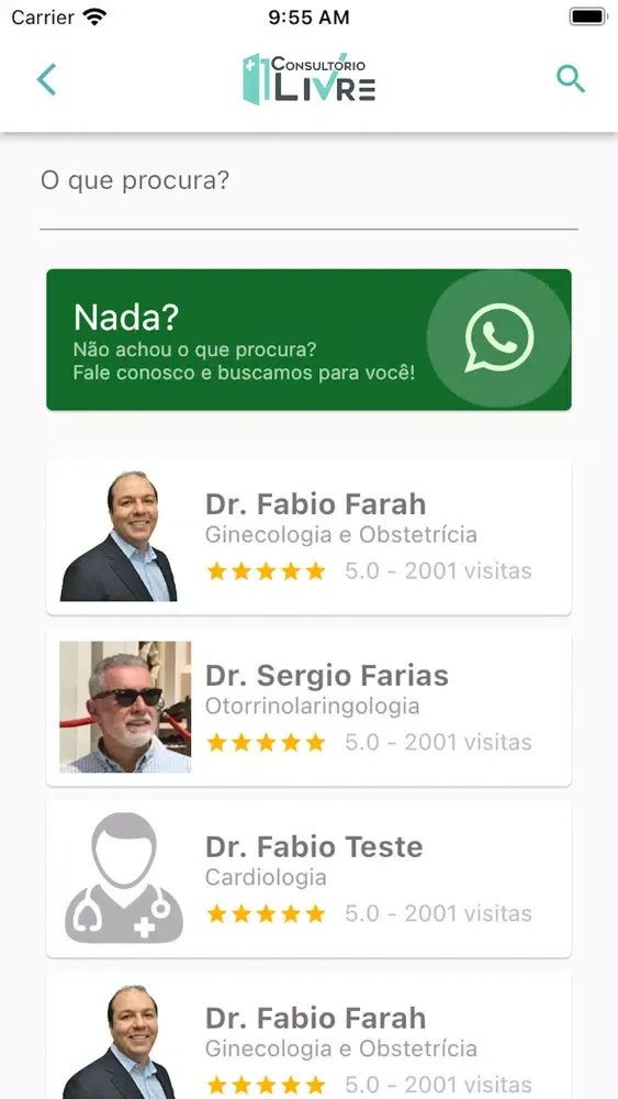 Capturas de pantalla de Consultório Livre