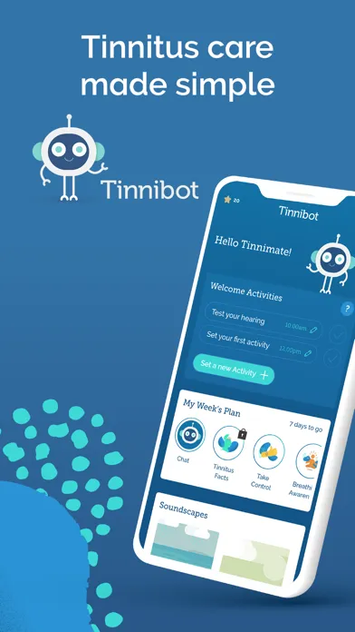 Zrzuty ekranu Tinnibot | Tinnitus Relief