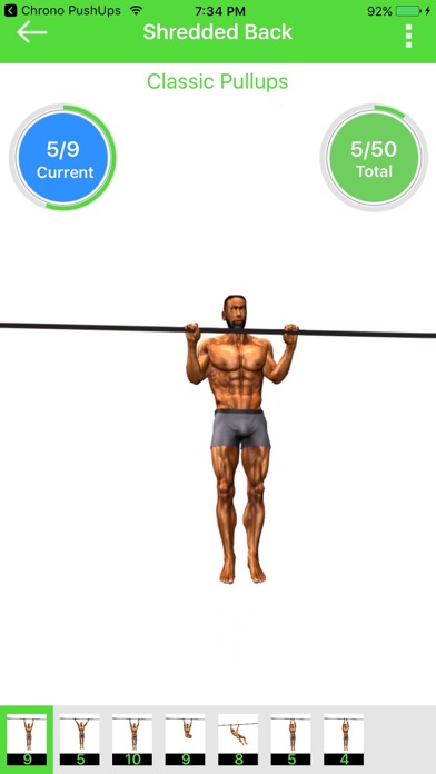 Screenshot di Chrono PullUps: 3D Trainer
