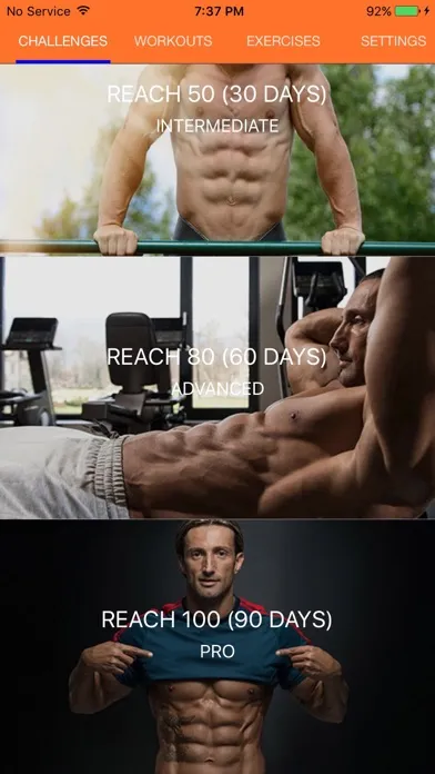 Tangkapan layar Chrono SitUps: 3D Trainer
