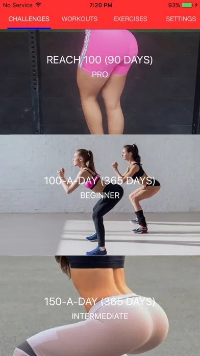 Capturas de tela do Chrono Squats: 3D Trainer