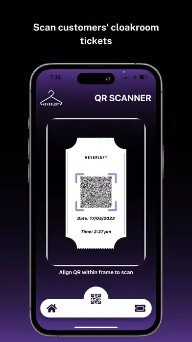 Ảnh chụp màn hình của Neverleft Cloakroom
